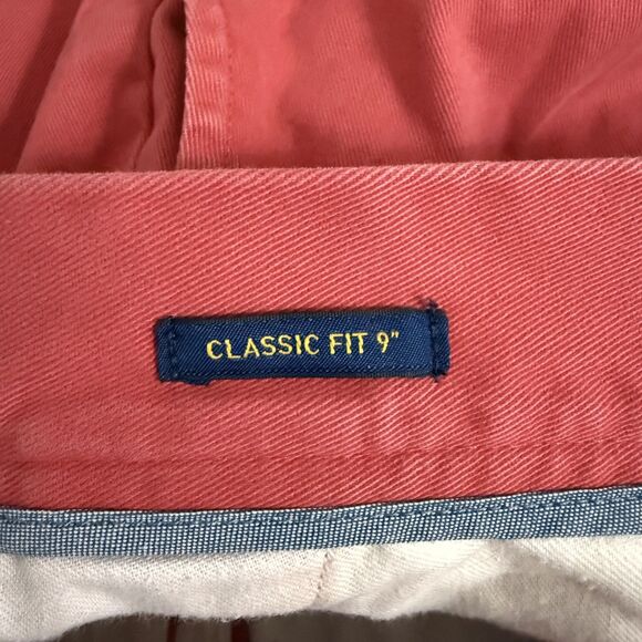 Polo Ralph Lauren Men's W33 Pink Classic Fit Cotton 9" Inseam Bermuda Shorts - Picture 4 of 6